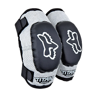 Fox Mini Elbow Guards PeeWee Titan - Black / Silver