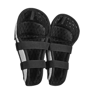Fox Mini Knee Guards PeeWee Titan - Black / Silver