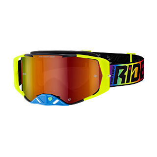 FXR Motocross Goggle Factory Ride - Spectrum - Bronze / Spectrum