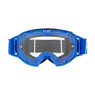 FXR Motocross Goggle Maverick Prime - Blue - Clear