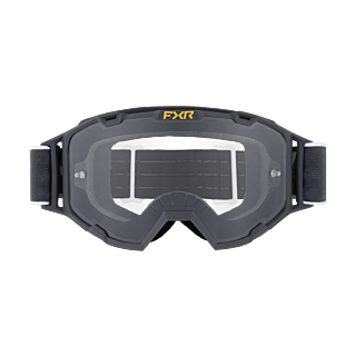 FXR Motocross Goggle Maverick Prime - Graphite - Clear