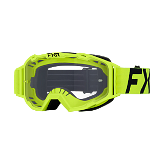 FXR Motocross Goggle Maverick Prime - HiVis - Clear