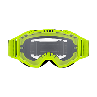 FXR Motocross Goggle Maverick Prime - HiVis - Clear