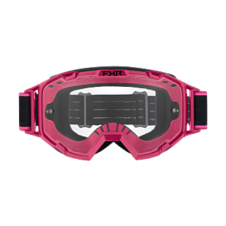 FXR Motocross Goggle Maverick Prime - Razzle - Clear