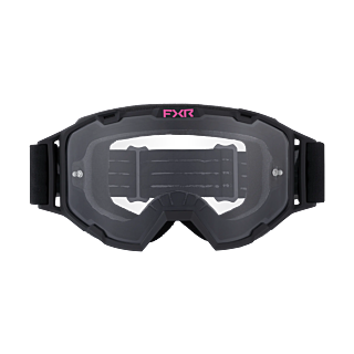 FXR Motocross Goggle Maverick Prime - Sketchy - Clear
