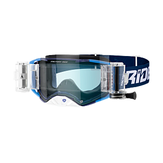 FXR Motocross Goggle Roll-Off Factory Ride - Icebox - Clear