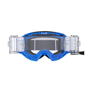 FXR Motocross Goggle Roll-Off Maverick Prime - Blue - Clear