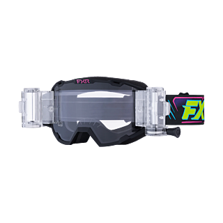 FXR Motocross Goggle Roll-Off Maverick Prime - Sketchy - Clear