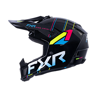 FXR Motocross Helmet Clutch Comp - Rave