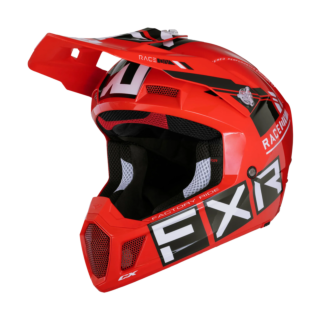 FXR Motocross Helmet Clutch CX Pro - Red / Black