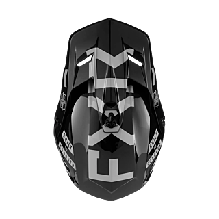 FXR Motocross Helmet Clutch Gladiator - Chrome