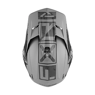FXR Motocross Helmet Clutch Stealth - Steel