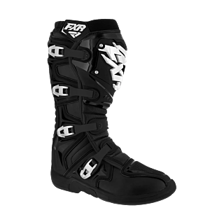 FXR Motocross Boots Factory Ride - Black