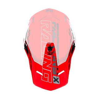 FXR Helmet Visor Clutch Race Div - Red