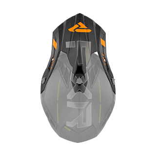 FXR Helmet Visor Helium Race Div - Black / Orange