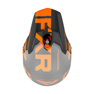 FXR Helmet Visor Torque Team - Black / Orange