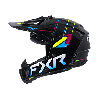 FXR Youth Motocross Helmet Clutch - Rave