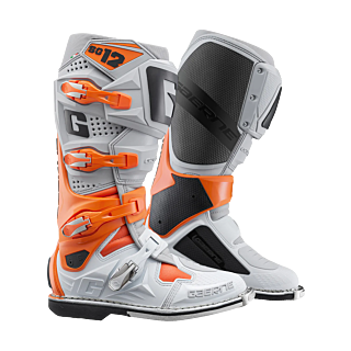 Gaerne Motocross Boots SG-12 - Orange / Grey / White