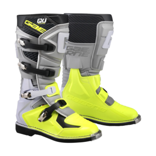 Gaerne Youth Motocross Boots GX-J - Grey / Fluo Yellow