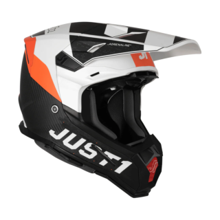 Just1 Motocross Helmet J22C Adrenaline - Orange / White / Carbon