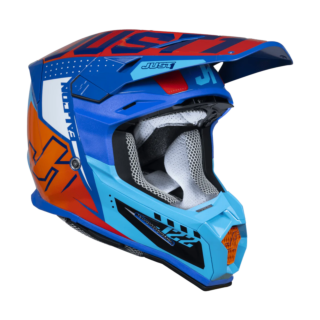 Just1 Motocross Helmet J22F Falcon - Orange / Blue