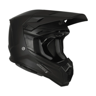 Just1 Motocross Helmet J22F Solid - Black