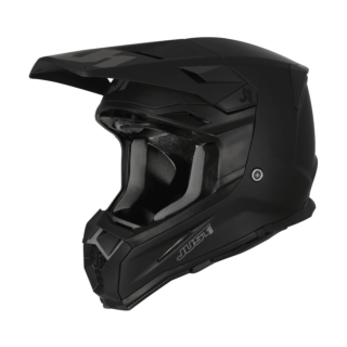 Just1 Motocross Helmet J22F Solid - Black