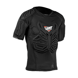 Leatt Protection Jersey Short - Black