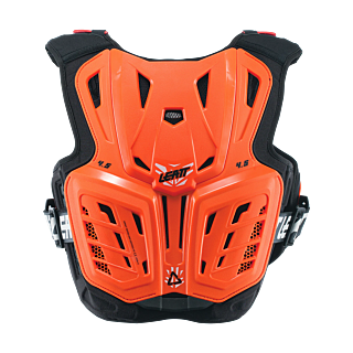 Leatt Youth Chest Protector 4.5 - Orange / Black