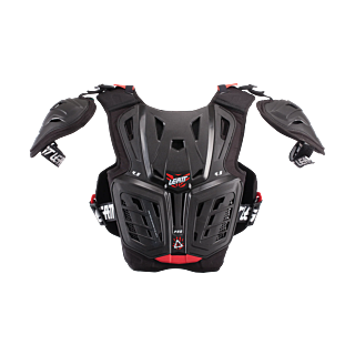 Leatt Youth Chest Protector 4.5 Pro - Black / Red