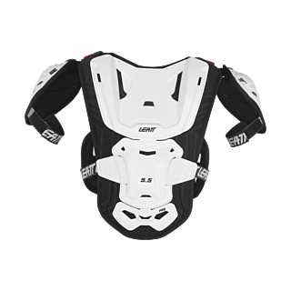Leatt Youth Chest Protector 5.5 Pro - White / Black