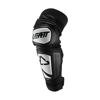 Leatt Youth Knee Guards EXT - White / Black