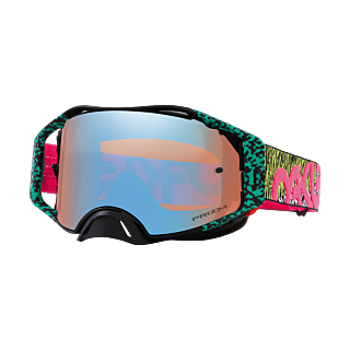 Oakley Motocross Goggle Airbrake MX Bengal Venom - Prizm Sapphire Iridium
