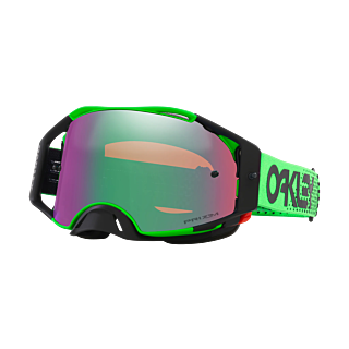 Oakley Motocross Goggle Airbrake MX Moto Green B1B - Prizm Jade Iridium
