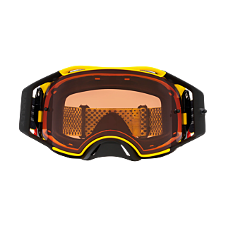 Oakley Motocross Goggle Airbrake MX Moto Yellow B1B - Prizm Bronze