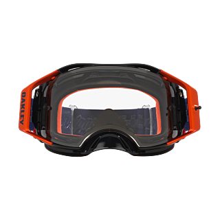 Oakley Motocross Goggle Airbrake MX Navy Sunrise - Clear