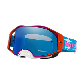 Oakley Motocross Goggle Airbrake MX Speed Stars - Black Ice Iridium