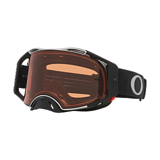 Oakley Motocross Goggle Airbrake MX Tuff Blocks Black Gunmetal - Prizm Bronze