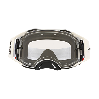 Oakley Motocross Goggle Airbrake MX Tuff Blocks White - Clear