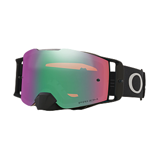 Oakley Motocross Goggle Front Line MX Tuff Blocks Black Gunmetal - Prizm Jade Iridium