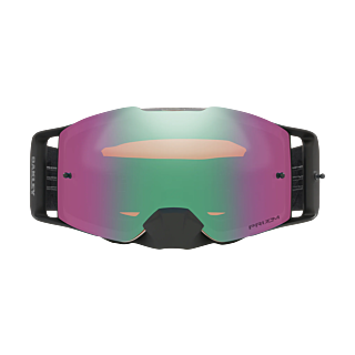 Oakley Motocross Goggle Front Line MX Tuff Blocks Black Gunmetal - Prizm Jade Iridium