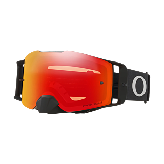 Oakley Motocross Goggle Front Line MX Tuff Blocks Black Gunmetal - Prizm Torch Iridium