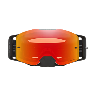 Oakley Motocross Goggle Front Line MX Tuff Blocks Black Gunmetal - Prizm Torch Iridium