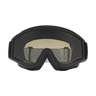 Oakley Motocross Goggle L-Frame Jet Black - Dark Grey