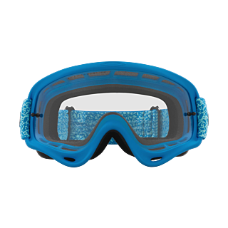 Oakley Motocross Goggle O-frame Blue Crackle - Clear