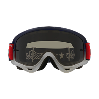 Oakley Motocross Goggle O-frame TLD RWB Stars - Dark Grey