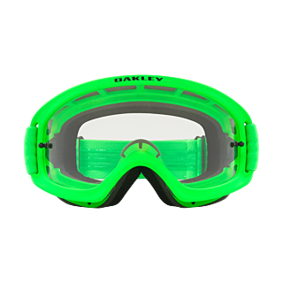 Oakley Youth Motocross Goggle XS O-frame 2.0 Moto Green - Clear