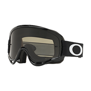 Oakley Youth Motocross Goggle XS O-frame Jet Black - Dark Grey