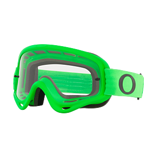 Oakley Youth Motocross Goggle XS O-frame Moto Green - Clear