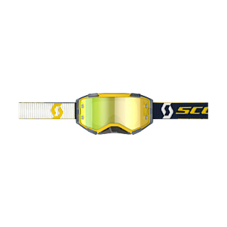 Scott Motocross Goggle Fury - Yellow / Blue - Mirror Yellow